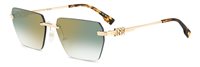 Occhiali da sole Dsquared Uomo D2 0102/S       D6GOLD GREEN58 - D2 0102/S       D6GOLD GREEN58